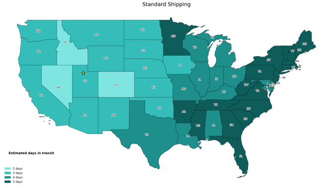 Standard Rate Shop Shipping Map_Final_9.25.2025